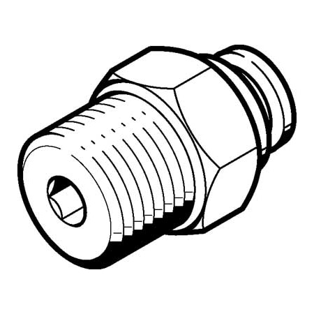 Push-In Fitting QB-10-32-UNF-1/4-U